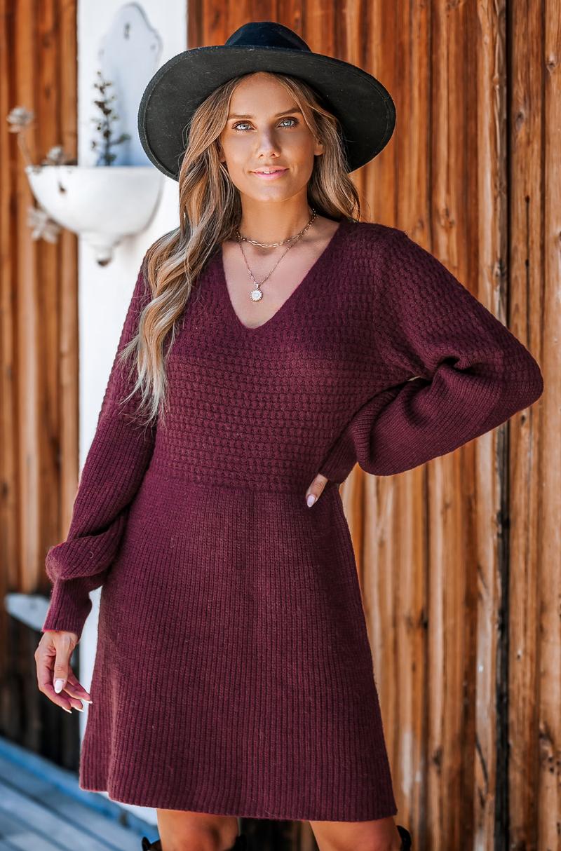 Veeva Sweater Dress